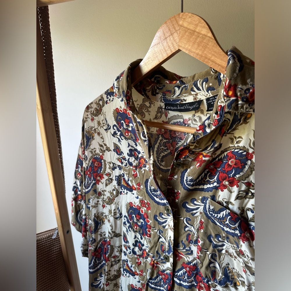 Giorgio Sant’Angelo button down top
